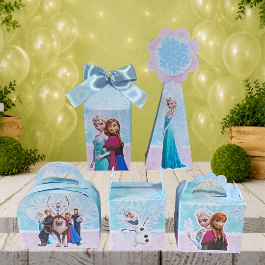Kit Personalizado Frozen / Lembrancinha de Festa Infantil / Aniversário / Desmontadas