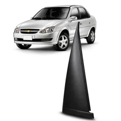 Acabamento Porta Traseira Corsa Classic 2004 a 2015 Hatch 94 a 2002 Sedan 96 a 2010 Moldura Externa