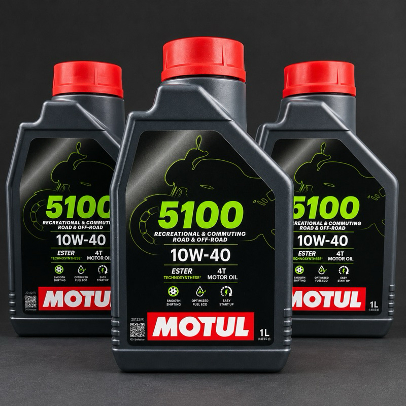 Óleo Motor Motul 5100 10W40 3 Litros Moto e Quadriciclo API SP MA2