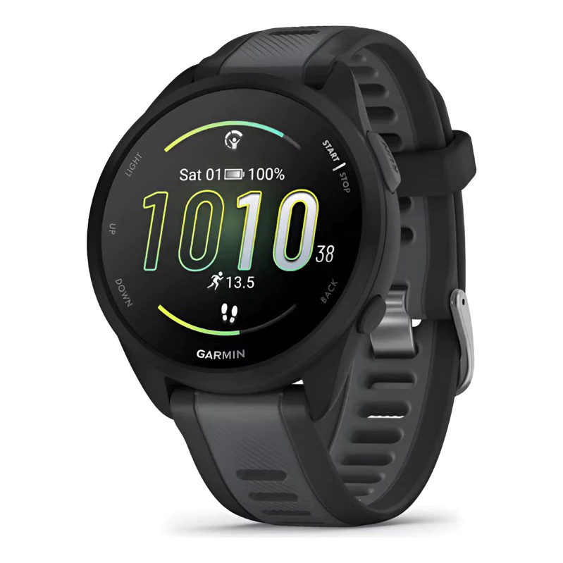 Relógio Garmin Forerunner 165 e 55 Smartwatch Preto ORIGINAL e NF