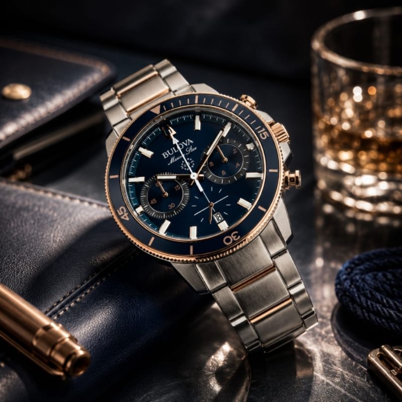 Relógio Bulova Marine Star 98B301
