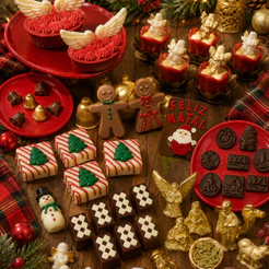 forma para chocolate BWB simples linha natal natalinos papai Noel 22 modelos a escolha (CHOCO)