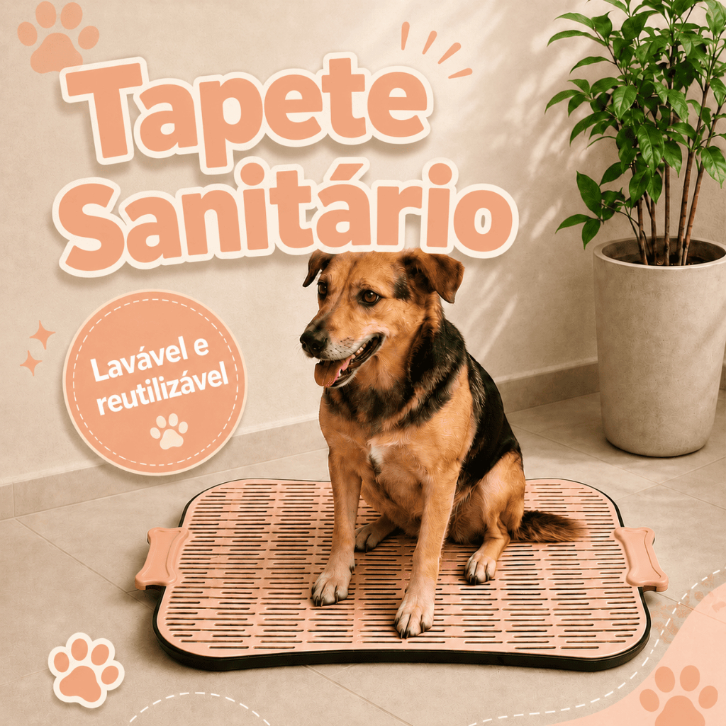 Sanitário Tapete Higiênico Lavável Cachorro Cães Petshop Pipi Sani Dog Banheiro Envio Imediato