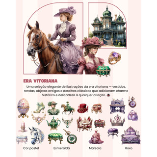 Adesivos Coleção 6 Cartela Soltos Scrapbooking Bullet Journal Gótico Die Cuts Papelaria Cristais Bruxas Vitoriano Celta