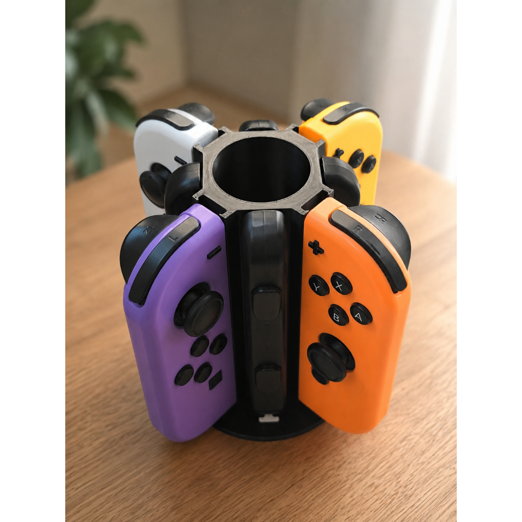 Suporte Stand Para Joy-Con Nintendo Switch Organizador De Controle Gamer