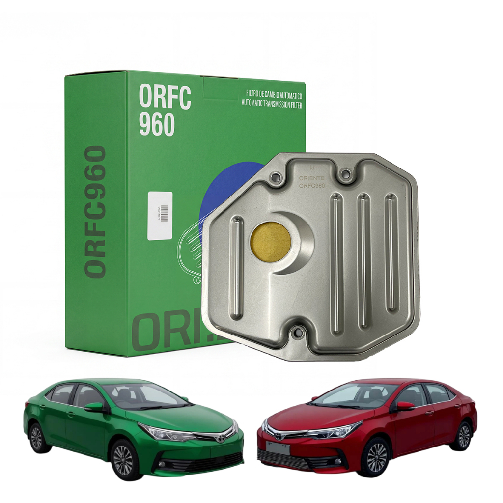 Filtro Câmbio Automático Toyota Corolla 2.0 CVT 2015 a 2024 Sem Junta