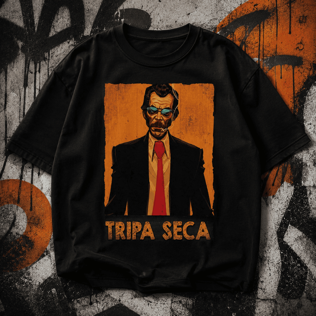 Camiseta 100% Algodão Estampada Unissex Tripa Seca Camisa seu Madruga do Chapolin top