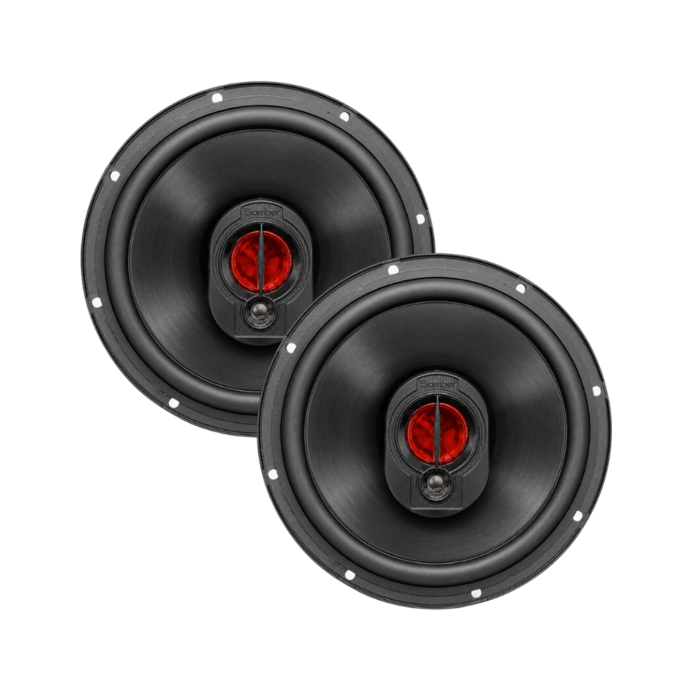 Par Alto Falante Bomber 6 Pol BBR 110W RMS Triaxial 4 Ohms Som Automotivo Origin