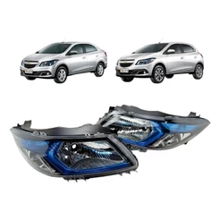 Farol Chevrolet Onix Ltz 2012 2013 2014 2015 A 2016