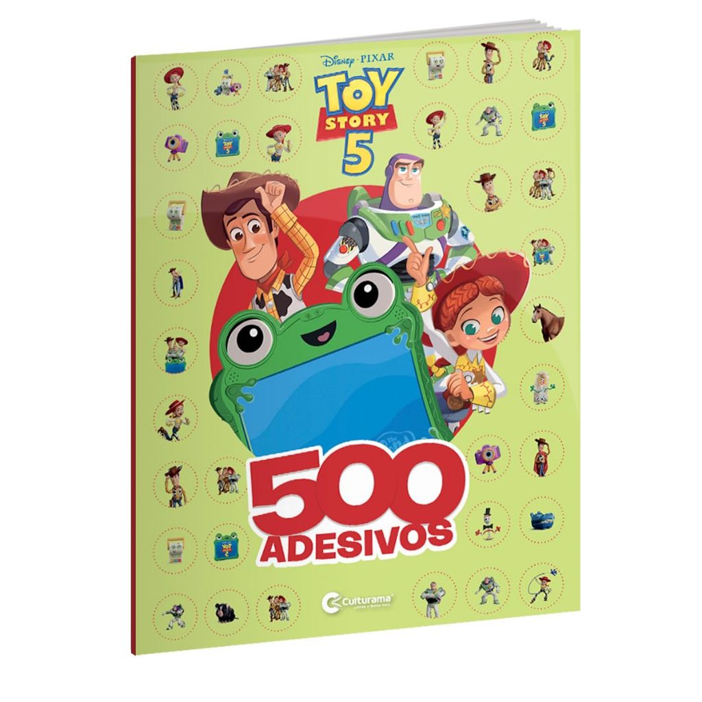 Livro - 500 Adesivos Toy Story 5 - Disney Pixar - Editora Culturama - ISBN 9786561024587