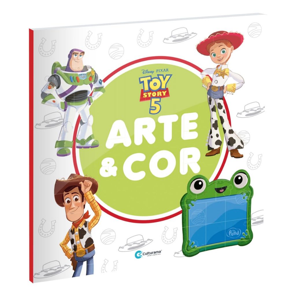 Arte E Cor Toy Story 5 - Disney Pixar - Livro Novo - Editora Culturama - ISBN 9786561024624