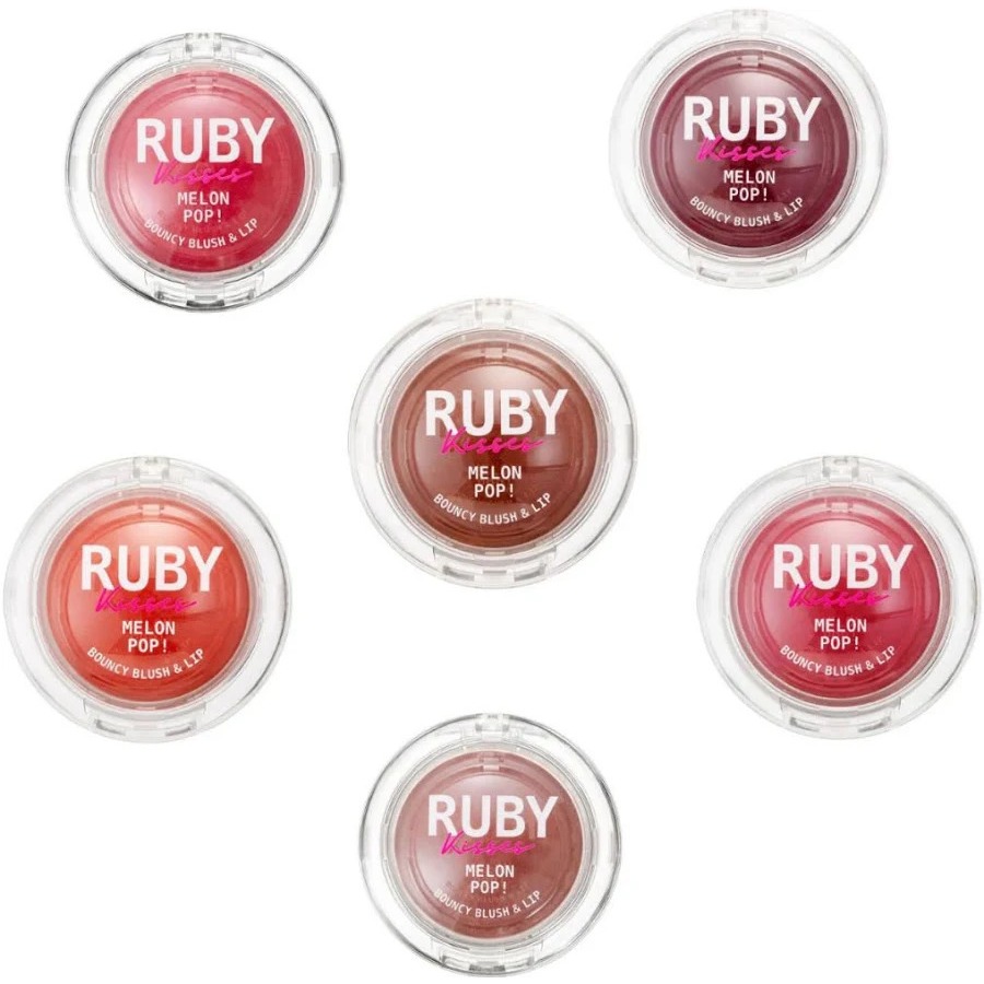 Blush & Lip Bouncy Melon Pop - Ruby Kisses - Blush - 7g