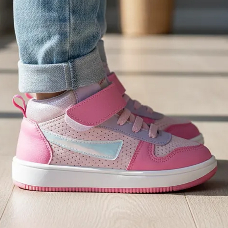 Tênis Botinha Infantil Ortopasso Casual Force One Confortável Conforto Macio Estiloso Cano Alto