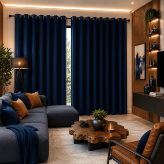 Cortina PREMIUM 4,00x2,50 - Decoração Sala Quarto Escritório
