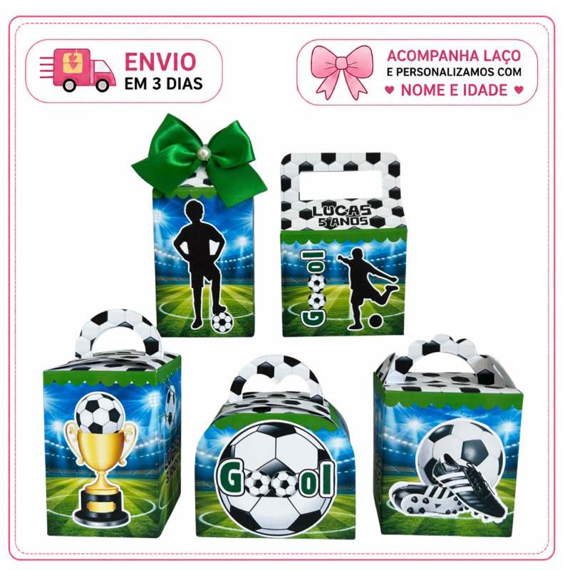 kit PEGUE E MONTE  FUTEBOL Lembrancinha Personalizada kit festa infantil - Mimos para festa