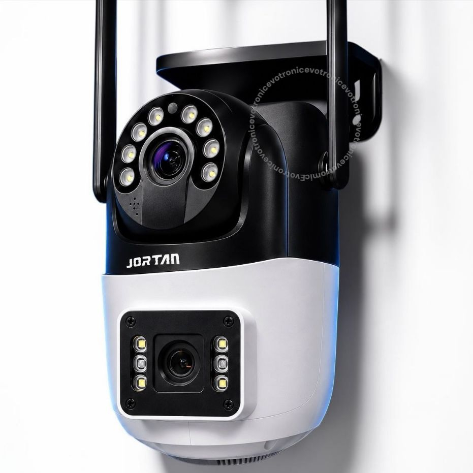 Câmera de Monitoramento WiFi 360° Lente Dupla Prova D'Água App Inteligente Yoosee Segurança Inovação