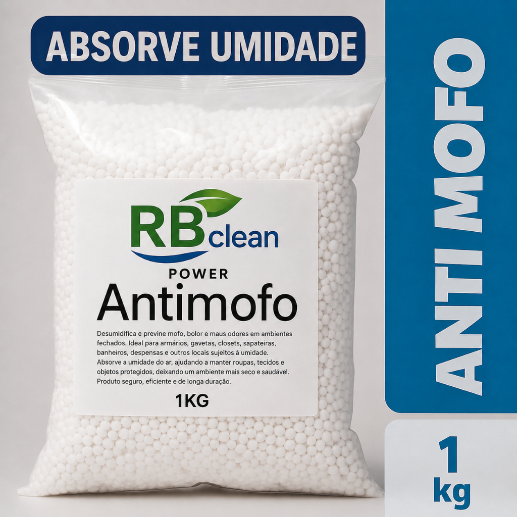 Cloreto de Cálcio 1kg Desumidificador em Bolinhas
