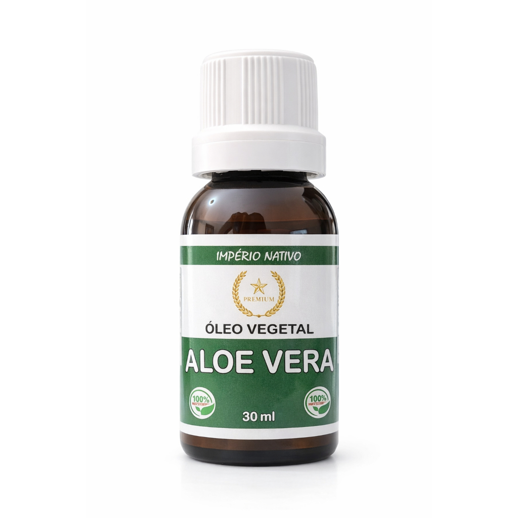 Óleo de Aloe Vera Babosa 30ML Premium Foliculite Cravos Espinhas Óleo Vegetal 100% Natural