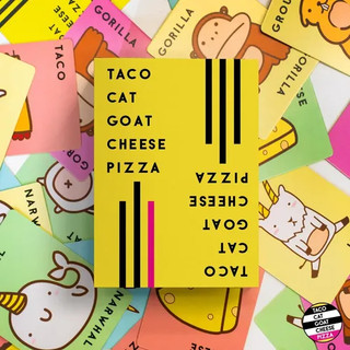 Taco Gato Cabra Queijo Pizza - Jogo de Reflexo e Velocidade para Festas Amigos e Família