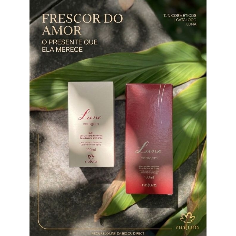 Luna coragem desodorante+Refil Luna