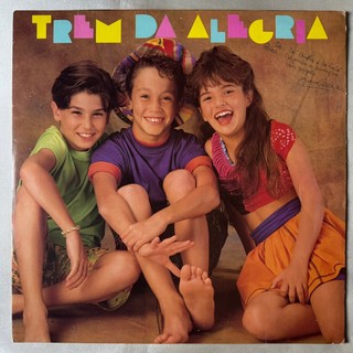 DISCO DE VINIL LP - TREM DA ALEGRIA – TREM DA ALEGRIA (1990)