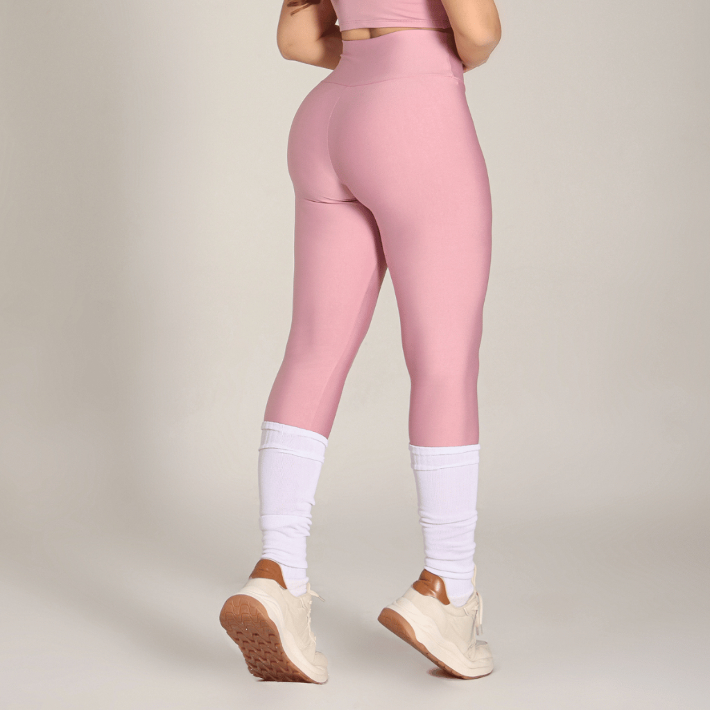 Calça Leg Fitness Cintura Alta de Ótima Compressão Feminina