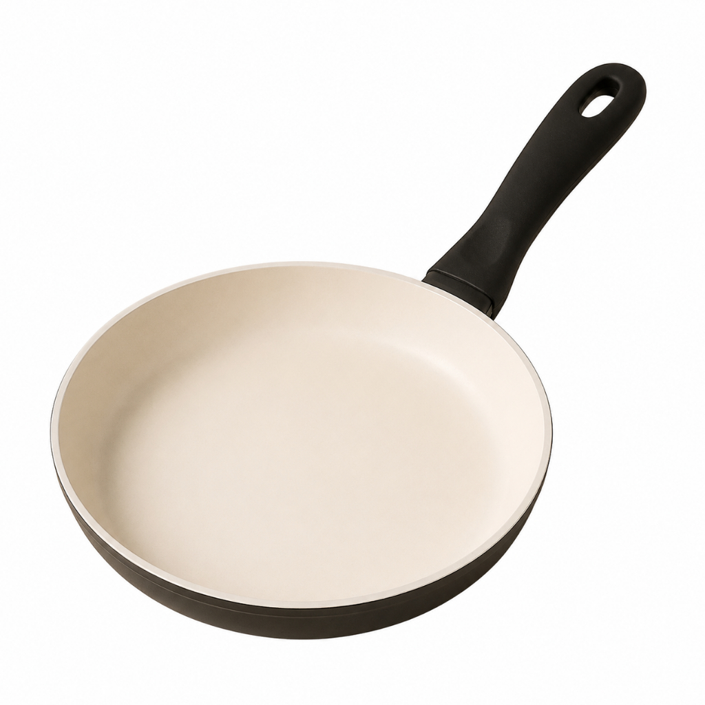 Frigideira 20 cm Antiaderente Revestimento Cerâmico Premium Cabo Confortável