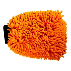 Luva De Microfibra Para Lavagem 30x20cm Kers Laranja Com Tentáculos Octopus Kers