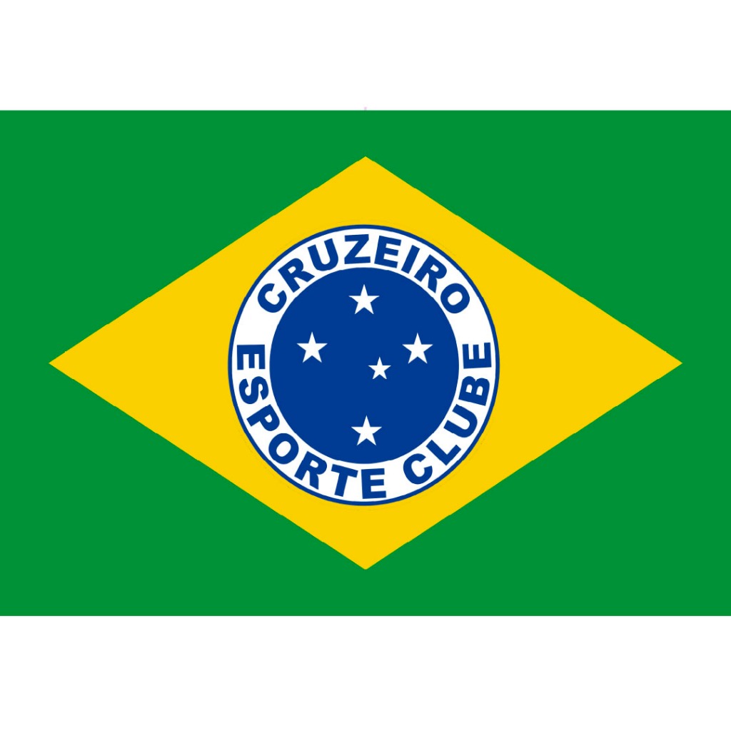 Bandeira Cruzeiro e Brasil Grande em Tecido oxford Bandeira Do Brasil e Cruzeiro