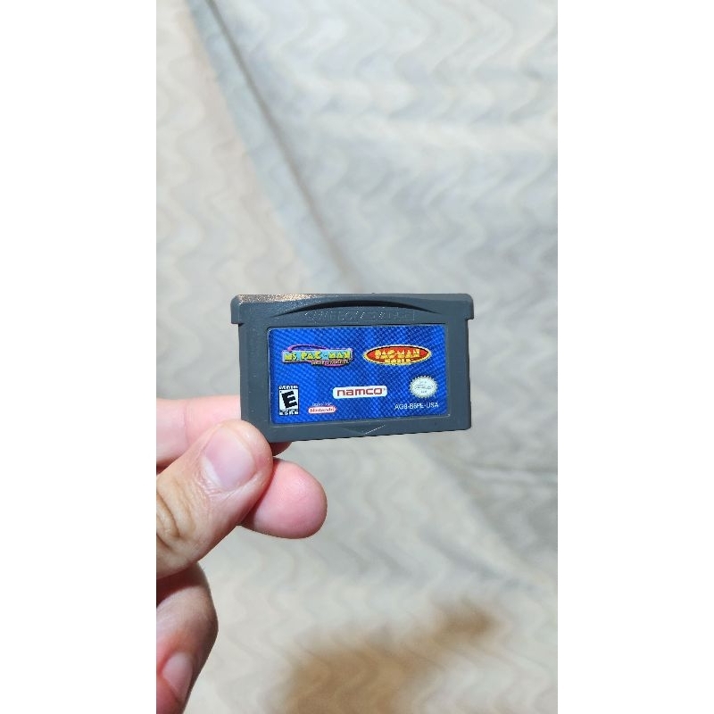 Cartucho Nanco MS. Pac-Man Maze Madness / Pac-Man World Nintendo Game Boy Advance