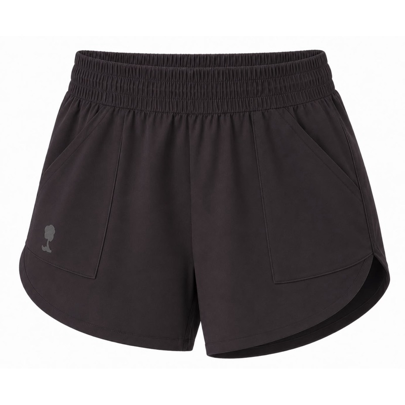 Shorts Feminino Tactel Com Bolso Shortinho Fit Para Academia Short Moda Praia Verão Bermuda Feminina