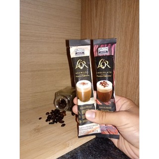 Kit 4 Cappuccino Premium L'OR Chocolate Baunilha Lembrancinha Café Gourmet Cantinho Do Café Para Cesta De Café Da Manhã
