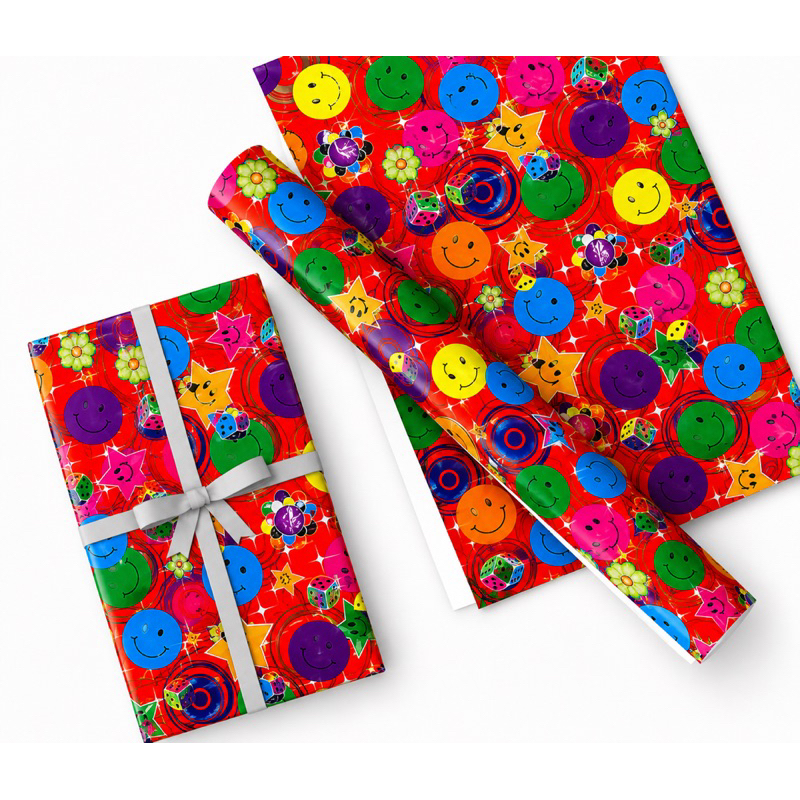 40 papel de presente resma 50x60 infantil
