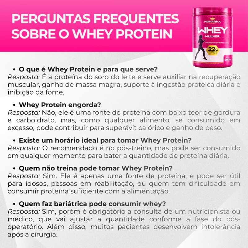 Whey Protein Feminino Blend Isolado e Concentrado — foto 4
