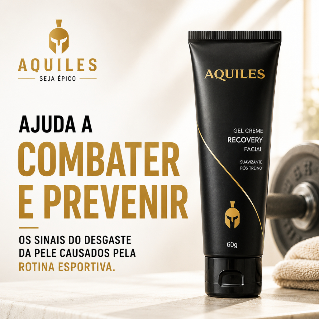 Gel Creme Facial Masculino | Anti-idade | Hidratante | Rugas | Niacinamida Ácido Hialurônico Pantenol