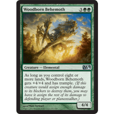 Behemot Lígneo (Elemental) - - Magic The Gathering