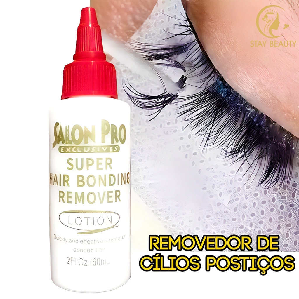 Detalhes do Removedor Salon Pro 60ml Profissional Para Cílios e Extensão