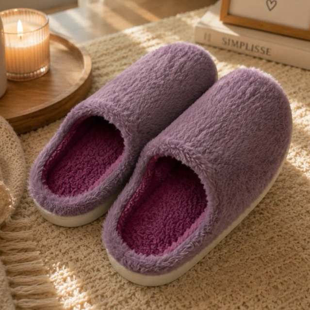 Pantufa Feminina Inverno Peluciada Macia Leve e Super Confortável