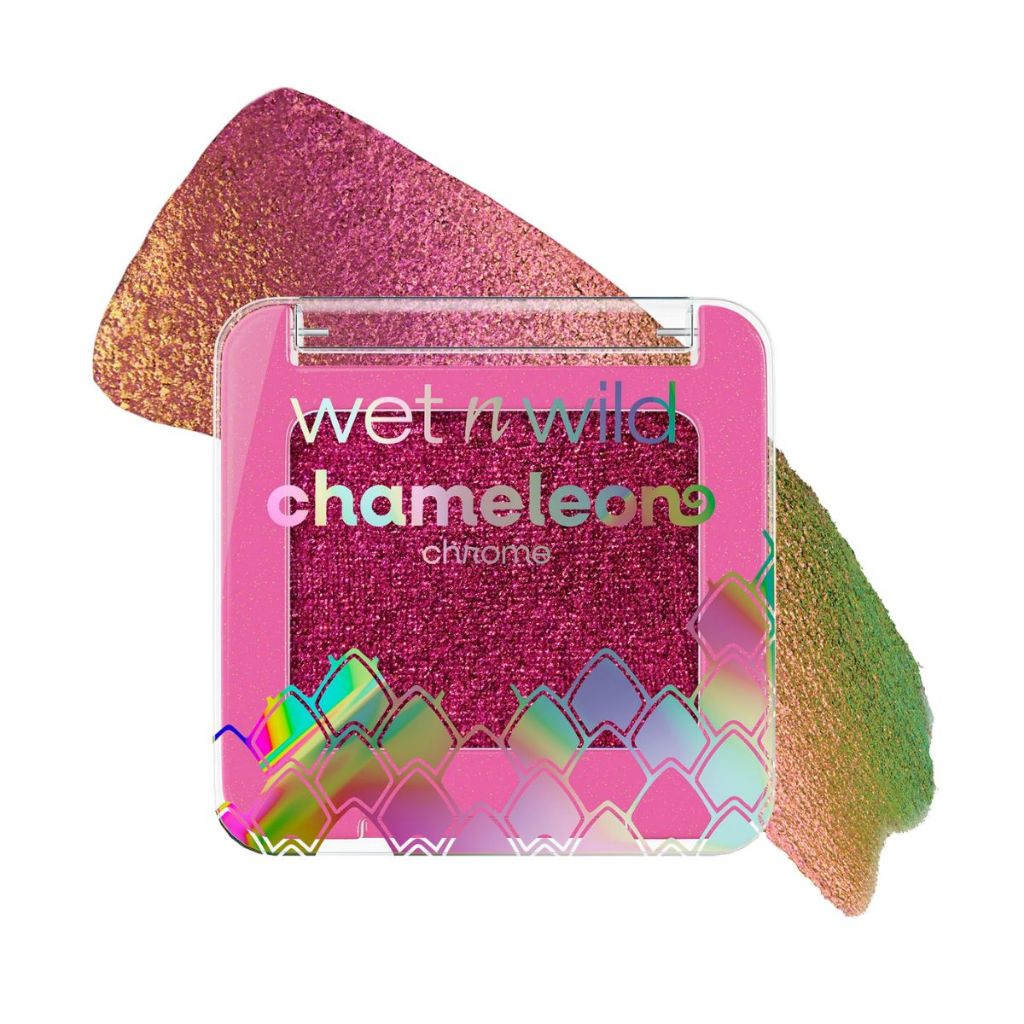 Sombra de Olhos Cromada Wet N Wild Chameleon Chrome Alta Pigmentação Brilho Intenso