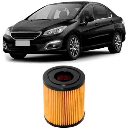 Filtro Óleo Lubrificante Peugeot 408 1.6 2.0 2011 A 2018 Tecfil