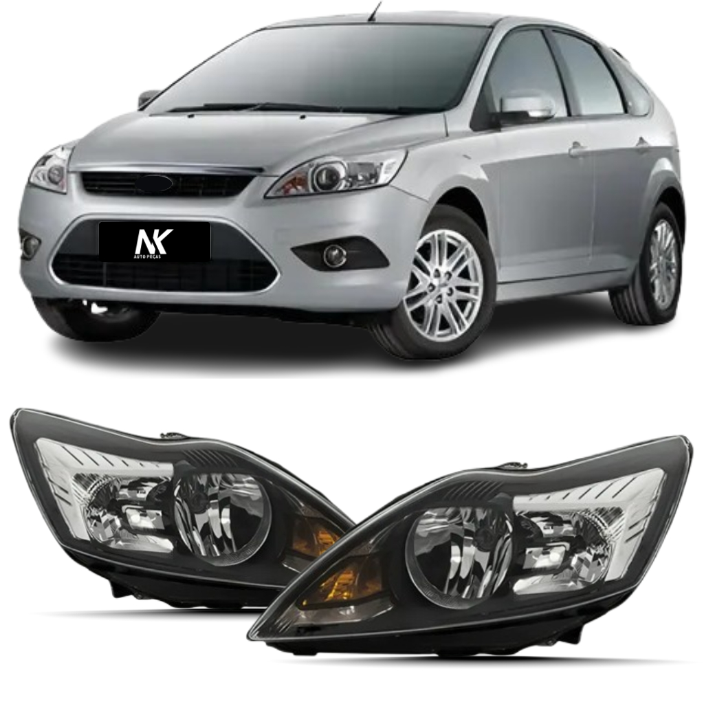Par/Un Farol Principal Focus 2009 2010 2011 2012 2013 Mascara Negra