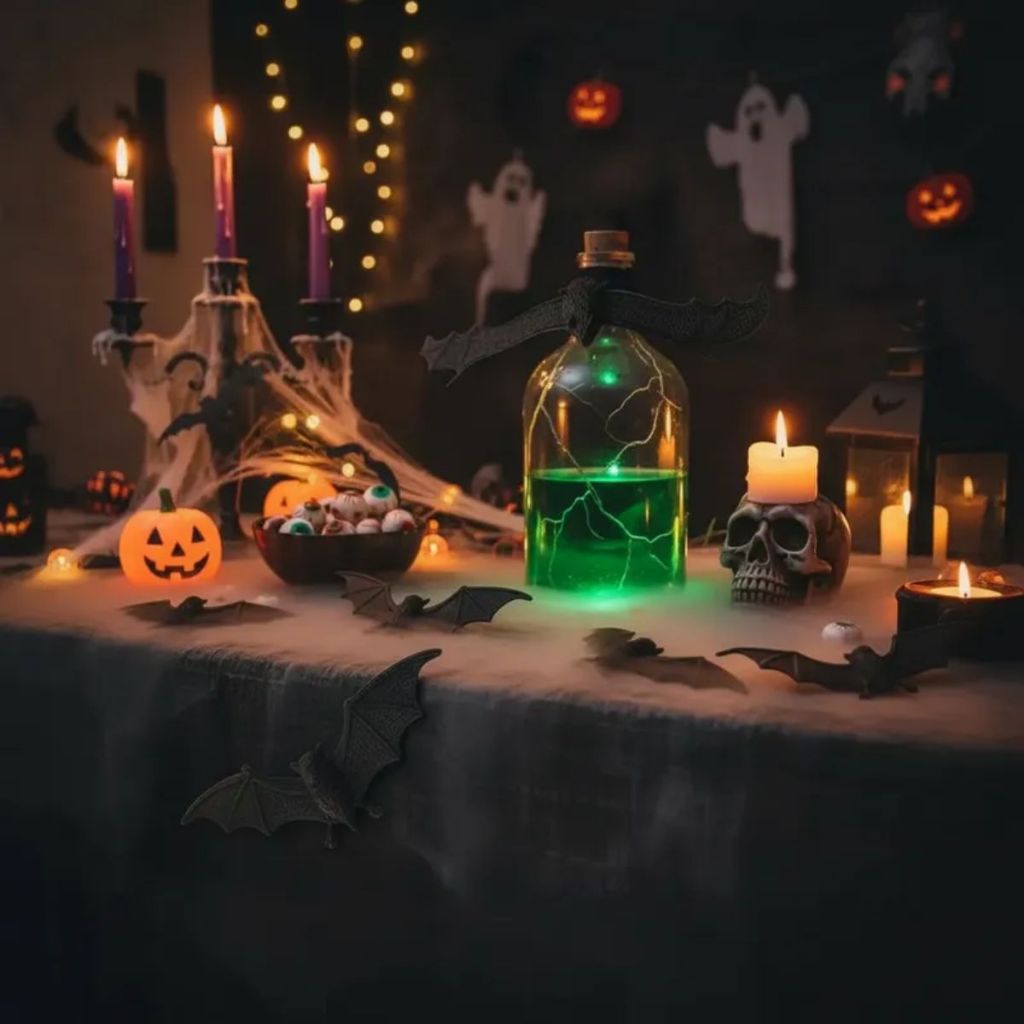 Brinquedo Ratinho Aranha Morcego Halloween Assustador Festas Dia das Bruxas Insetos Pegadinha · foto 2