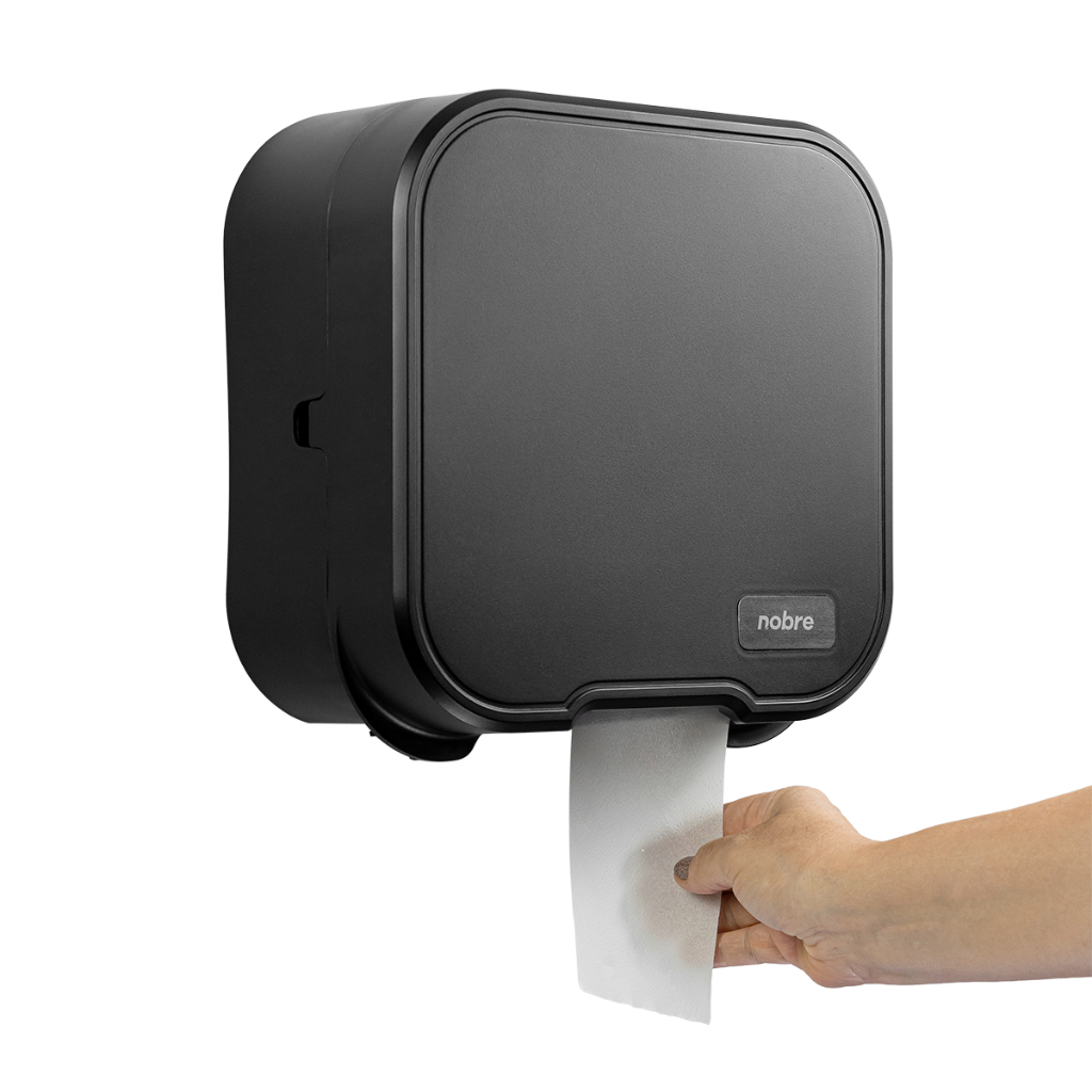 DISPENSER PAPEL HIGIENICO ROLÃO 300/500M BRAVE - NOBRE ORIGINAL - LANÇAMENTO