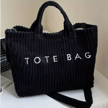 Bolsa Totte Charlotte Veludo Cotelê ⭐