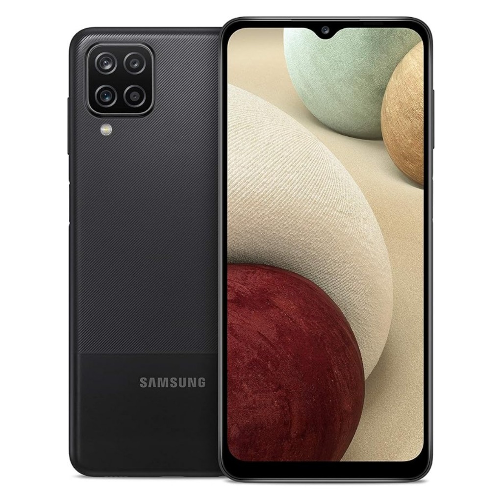 Celular Samsung Galaxy A12 4G Preto 64GB Câmera Quádrupla Celular Recondicionado Com Garantia - Estado: Muito Bom