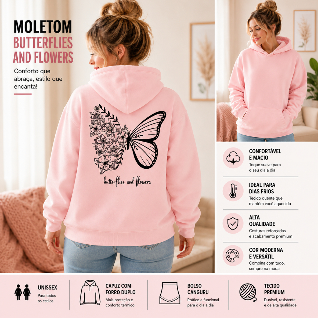 Moletom Canguru Tecido Grosso Casaco Masculino Feminino Promoção Agasalho Flanelado Casual Unissex Blusa De Frio Inverno