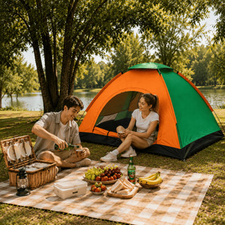 Barraca Camping 2-3 Lugares Monta Acampar