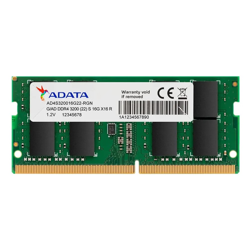 Memória Ram Para Notebook Adata Ddr4 32gb 3200mhz