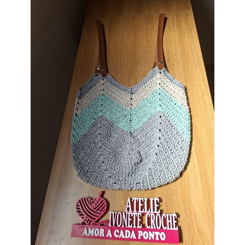 bolsa de crochê /Moda praia/Moda verão/estilo casual/bolsa de ombro/Moda/Moda verão
