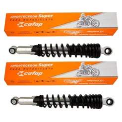 PAR DE AMORTECEDOR TRASEIRO ORIGINAL COFAP HONDA CG 150 TITAN KS E CG 160 TODOS MODELOS